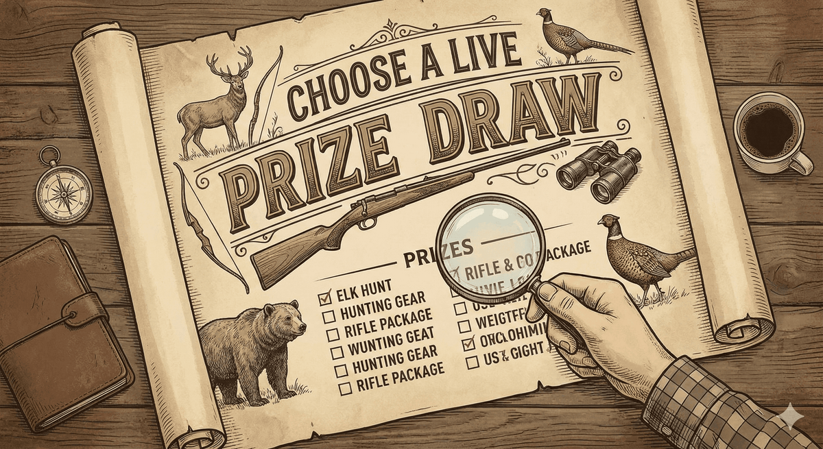 Choose a Live Prize Draw