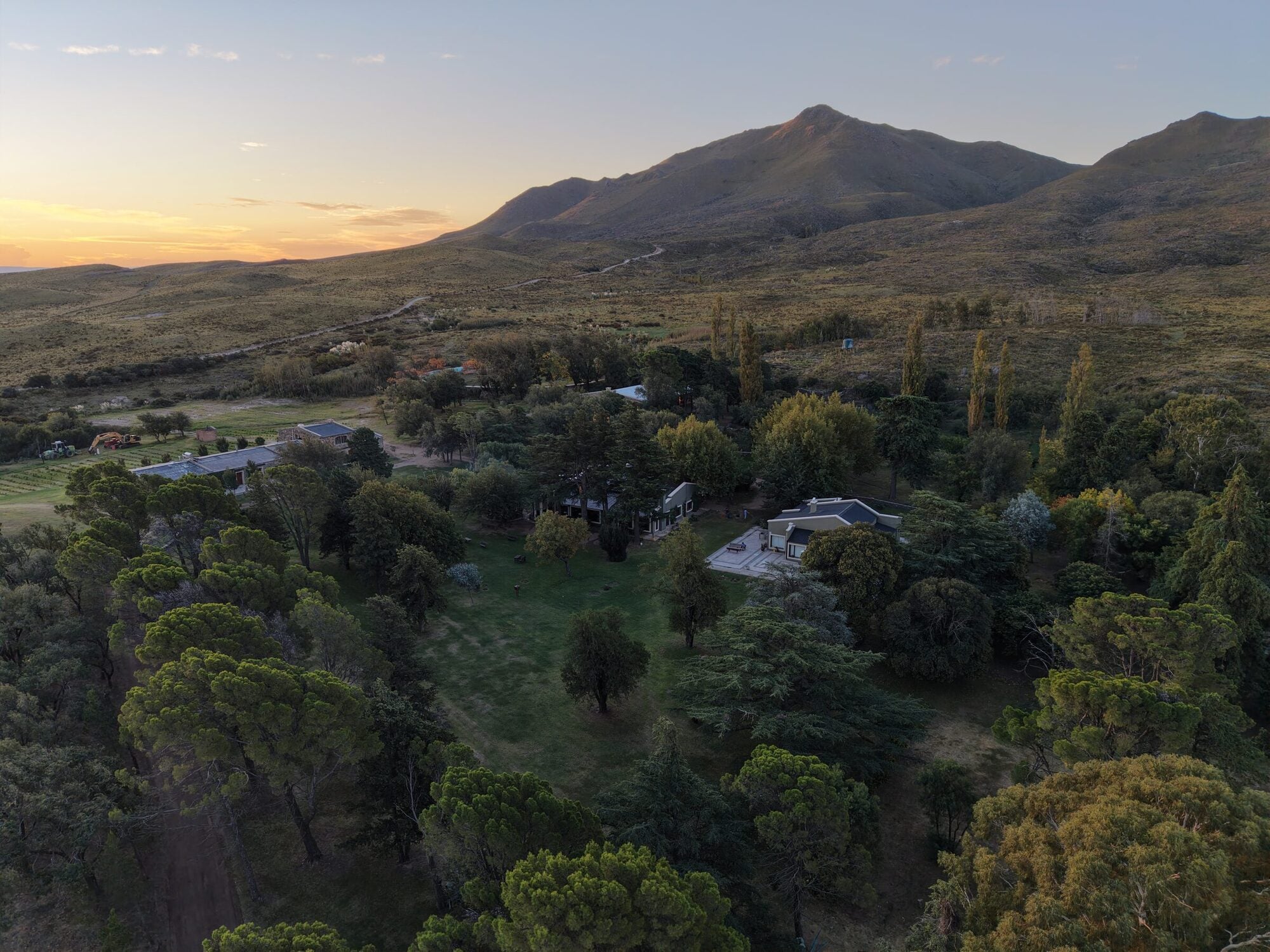 Aerial view of Estancia La Morena